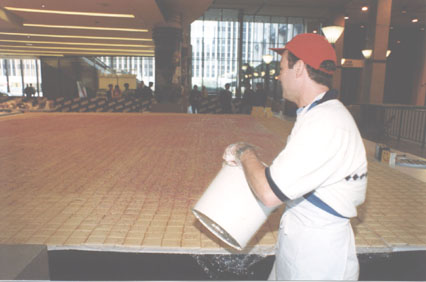 THE MADISON SQUARE GARDEN 1ST WORLD'S LARGEST POP TART